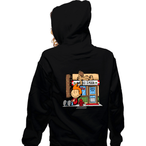 Daily_Deal_Shirts Zippered Hoodies, Unisex / Small / Black Friends From The Past