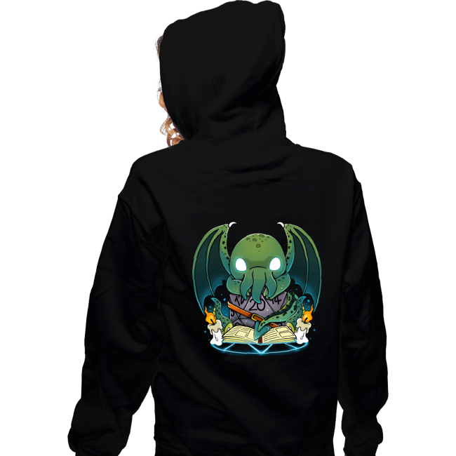 Shirts Zippered Hoodies, Unisex / Small / Black Demon Dice