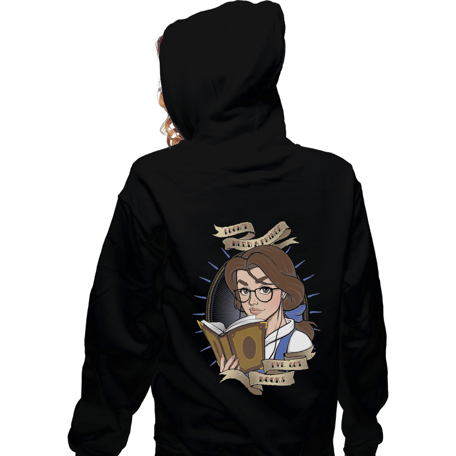 Shirts Zippered Hoodies, Unisex / Small / Black I've Got Books