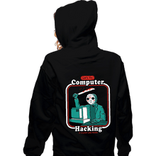 Load image into Gallery viewer, Shirts Zippered Hoodies, Unisex / Small / Black Hacking For Beginners
