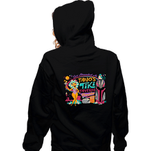 Load image into Gallery viewer, Daily_Deal_Shirts Zippered Hoodies, Unisex / Small / Black Tano&#39;s Tiki Tavern
