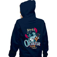 Load image into Gallery viewer, Daily_Deal_Shirts Zippered Hoodies, Unisex / Small / Navy Ohana Tour
