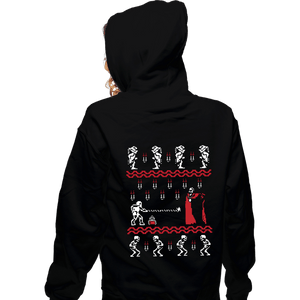 Shirts Zippered Hoodies, Unisex / Small / Black Christmasvania