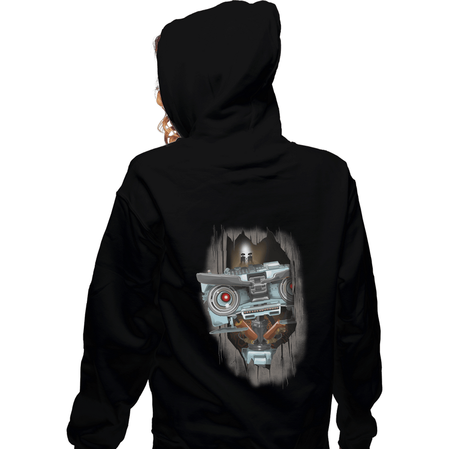 Shirts Zippered Hoodies, Unisex / Small / Black Here's Johnny!