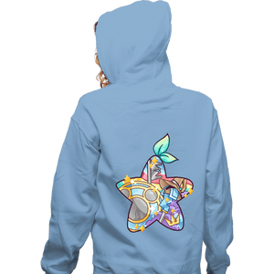 Shirts Zippered Hoodies, Unisex / Small / Royal Blue Magical Silhouettes - Paopu Fruit