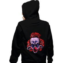 Load image into Gallery viewer, Shirts Zippered Hoodies, Unisex / Small / Black Killer Klown
