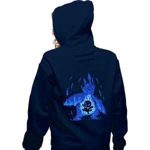 Shirts Zippered Hoodies, Unisex / Small / Navy The Water Emperor Within