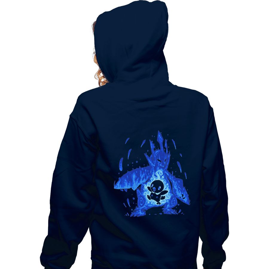 Shirts Zippered Hoodies, Unisex / Small / Navy The Water Emperor Within