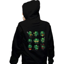 Load image into Gallery viewer, Shirts Zippered Hoodies, Unisex / Small / Black Cthulhu Roles
