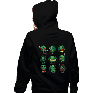 Shirts Zippered Hoodies, Unisex / Small / Black Cthulhu Roles