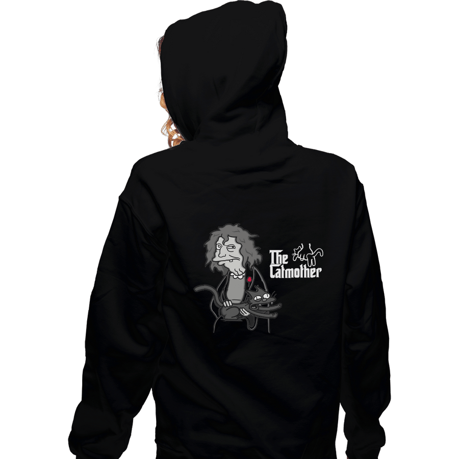 Shirts Zippered Hoodies, Unisex / Small / Black The Catmother