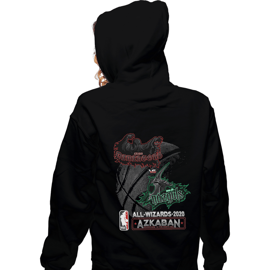 Shirts Pullover Hoodies, Unisex / Small / Black Wizard All Stars