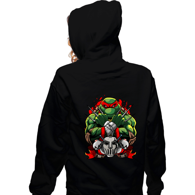 Daily_Deal_Shirts Zippered Hoodies, Unisex / Small / Black Angry Brother