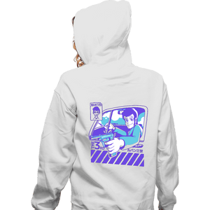 Shirts Zippered Hoodies, Unisex / Small / White Gentleman Thief