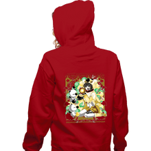 Load image into Gallery viewer, Shirts Zippered Hoodies, Unisex / Small / Red Adorable Thief
