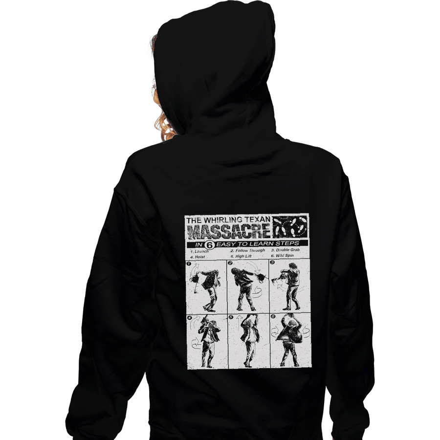 Shirts Zippered Hoodies, Unisex / Small / Black Texan Massacre Dance