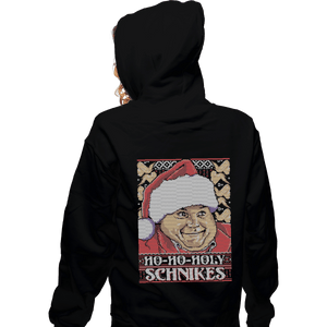 Shirts Zippered Hoodies, Unisex / Small / Black Holy Schnikes