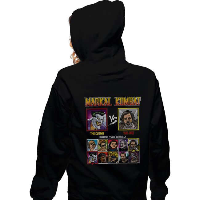 Daily_Deal_Shirts Zippered Hoodies, Unisex / Small / Black Mark Hamill Combat
