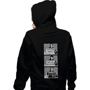 Shirts Zippered Hoodies, Unisex / Small / Black Grimes Actually