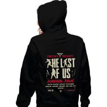Load image into Gallery viewer, Secret_Shirts Zippered Hoodies, Unisex / Small / Black Infected Tour
