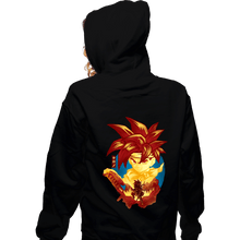 Load image into Gallery viewer, Daily_Deal_Shirts Zippered Hoodies, Unisex / Small / Black Crono
