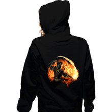 Load image into Gallery viewer, Daily_Deal_Shirts Zippered Hoodies, Unisex / Small / Black Fire Bender Orb
