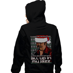 Shirts Zippered Hoodies, Unisex / Small / Black My Jazz