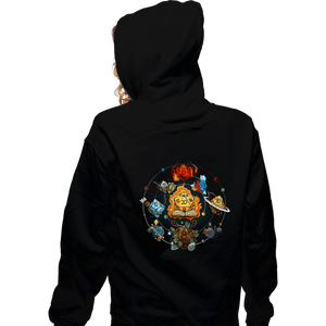Secret_Shirts Zippered Hoodies, Unisex / Small / Black Dice System