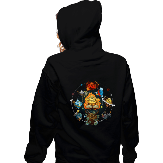 Secret_Shirts Zippered Hoodies, Unisex / Small / Black Dice System