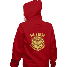 Load image into Gallery viewer, Shirts Zippered Hoodies, Unisex / Small / Red Air Is Peaceful
