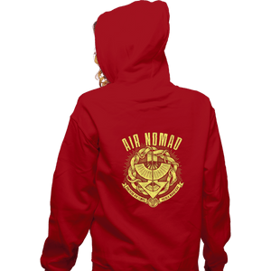 Shirts Zippered Hoodies, Unisex / Small / Red Air Is Peaceful