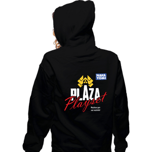 Secret_Shirts Zippered Hoodies, Unisex / Small / Black Plaza Playset