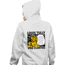 Load image into Gallery viewer, Secret_Shirts Zippered Hoodies, Unisex / Small / White Louis Tully
