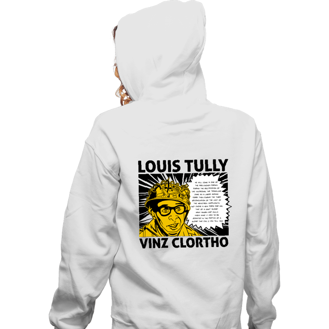 Secret_Shirts Zippered Hoodies, Unisex / Small / White Louis Tully