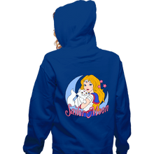 Load image into Gallery viewer, Secret_Shirts Zippered Hoodies, Unisex / Small / Royal Blue USA Sailor Moon
