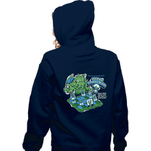 Load image into Gallery viewer, Secret_Shirts Zippered Hoodies, Unisex / Small / Navy Guess Cthulwho
