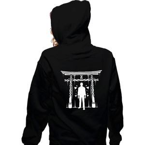 Shirts Zippered Hoodies, Unisex / Small / Black Fight the Tokyo Spirits