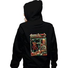 Load image into Gallery viewer, Shirts Zippered Hoodies, Unisex / Small / Black Sleep Tight Bobblehead
