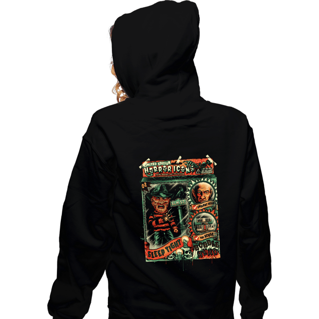 Shirts Zippered Hoodies, Unisex / Small / Black Sleep Tight Bobblehead
