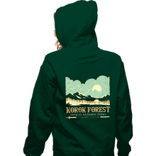 Load image into Gallery viewer, Daily_Deal_Shirts Zippered Hoodies, Unisex / Small / Irish Green Legendary Forest
