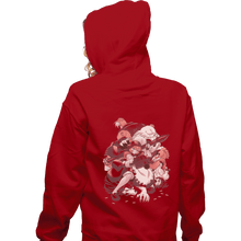 Load image into Gallery viewer, Shirts Zippered Hoodies, Unisex / Small / Red Hunter
