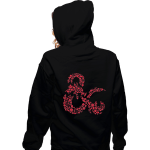 Shirts Zippered Hoodies, Unisex / Small / Black Mosaic Adventure