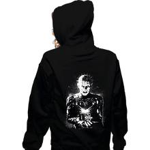 Load image into Gallery viewer, Daily_Deal_Shirts Zippered Hoodies, Unisex / Small / Black Hell Splatter
