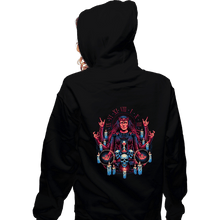 Load image into Gallery viewer, Daily_Deal_Shirts Zippered Hoodies, Unisex / Small / Black Wonderful Witchcraft
