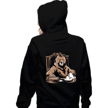 Load image into Gallery viewer, Daily_Deal_Shirts Zippered Hoodies, Unisex / Small / Black Bearface
