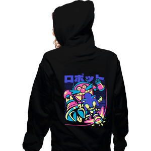 Daily_Deal_Shirts Zippered Hoodies, Unisex / Small / Black Defeat The Final Boss