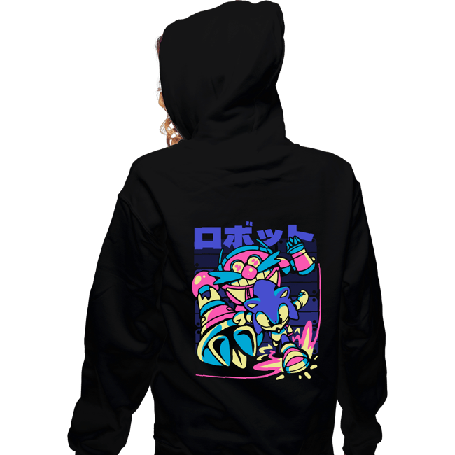 Daily_Deal_Shirts Zippered Hoodies, Unisex / Small / Black Defeat The Final Boss