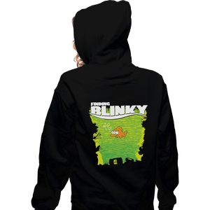 Shirts Zippered Hoodies, Unisex / Small / Black Finding Blinky