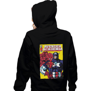 Shirts Zippered Hoodies, Unisex / Small / Black Avenger Academia
