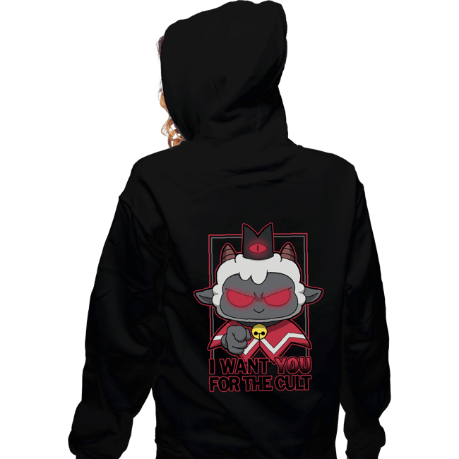 Secret_Shirts Zippered Hoodies, Unisex / Small / Black Uncle Lamb